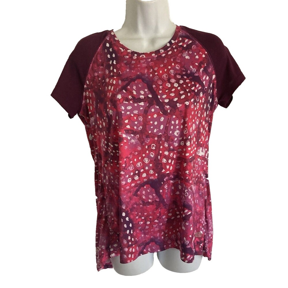 Reel Legends Performance Shirt Women's Medium REEL-TEC Vented Back Fishing Top